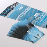 Blue Color Paper Card