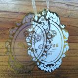 PVC & Paper Hang Tag with Gold Stamp